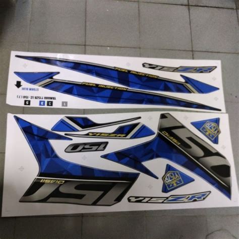 Stiker Sticker Body Cover Set 7 Yamaha Y15zr Y15 Ysuku Lc150 Y15zr V2