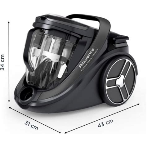 Rowenta Silence Force Cyclonic RO7935EA Aspirapolvere Silenzioso Senza