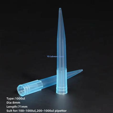 Lab 10ul 200ul 1000ul 5ml 10ml Disposable PP Plastic Pipette Tips For