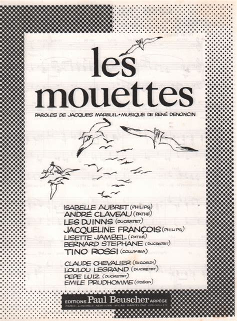 Mouettes Les Le Temps Des Chansons