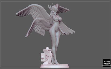 D File Angewomon Digimon Sexy Girl Pretty Angel Character Anime D