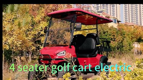 China 4 Person 48v Electric Lifted Golf Cart Off Road Buggy Club Car