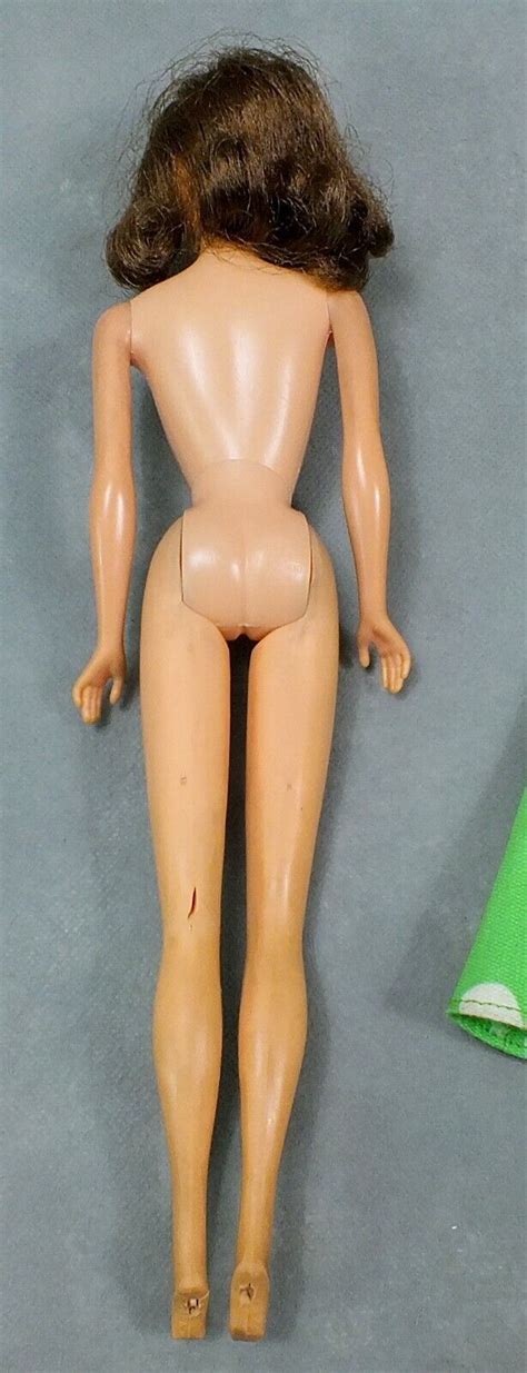 Vintage Mattel Barbie Marlo Brunette Flip Tnt Bend Legs Doll Japan