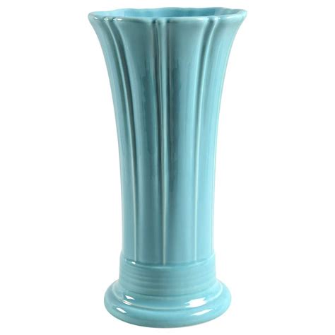 Fiesta Turquoise Intro 1986 9 Flared Vase By Homer Laughlin