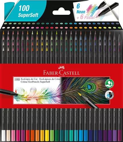 Lápis de cor Faber castell Supersoft X 100 Frete grátis