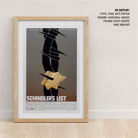 Schindler's List III Movie Poster: Buy Hollywood & Famous Movie Posters ...