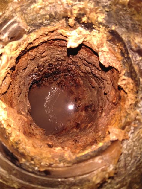 Plumbing Are Bumps On The Inside Of A Cast Iron Drain Pipe A Sign Of