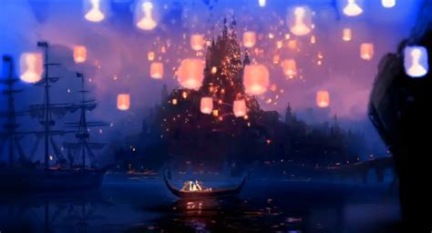 The Lantern Scene From Tangled Doesnt Get Much More Romantic