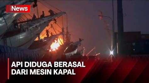 Kapal Pengangkut Semen Terbakar Di Pelabuhan Sunda Kelapa YouTube