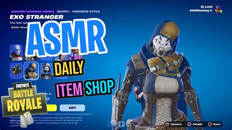 Asmr Fortnite Rare Destiny Skins Are Back Daily Item Shop