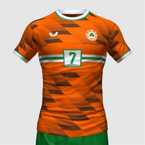 Ireland 2023 Castore Home Shirt FIFA 23 Kit Creator Showcase