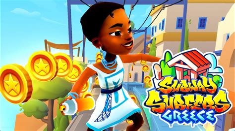 Subway Surfers Greece New Update Aina Blue Outfit