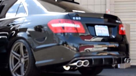 Mercedes Benz E Class And E Class AMG Exhaust System Reviews Mbworld