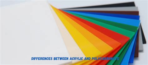 Exploring The Differences Between Acrylic And Polycarbonate Choosing