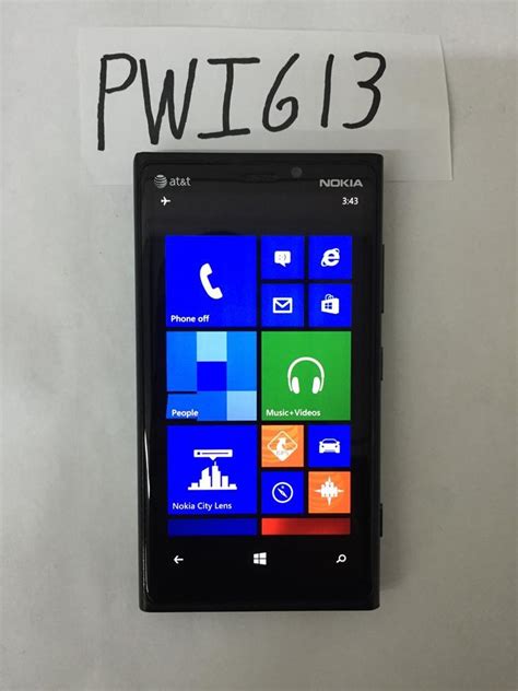 PWI613: Nokia Lumia 920 (AT&T) - For Sale $80 | Swappa