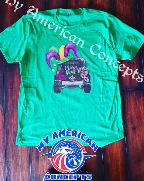 Mardi Gras Jeep Edition Shirt My American Concepts Llc