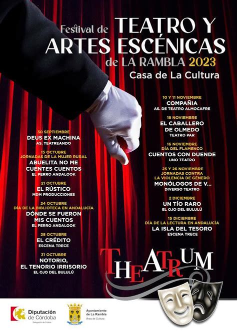 Nueva edición de THEATRUM el Festival de Otoño de Teatro y Artes