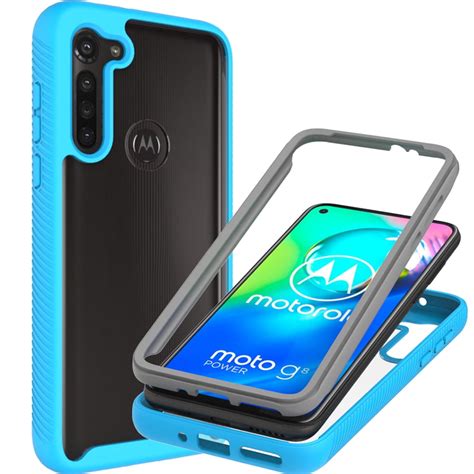 Coveron Motorola Moto G Power Case Heavy Duty Full Body Slim Fit