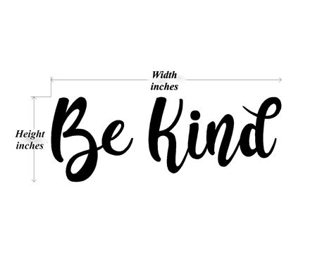 Be Kind Metal Wall Sign Be Kind Calligraphy Sign Southern Be Etsy