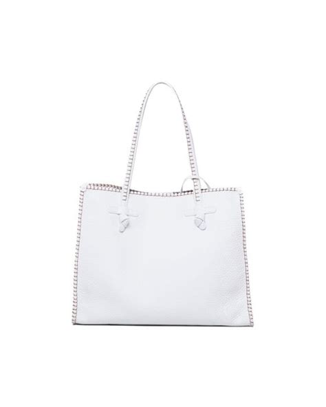 Gianni Chiarini Marcella Shopping Bag In White Lyst