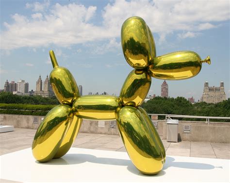 Balloon Dog De Jeff Koons La Célèbre Sculpture Disponible Chez Vous