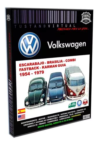 Manual De Taller Y Diagramas Volkswagen Vocho Kombi En Venta En