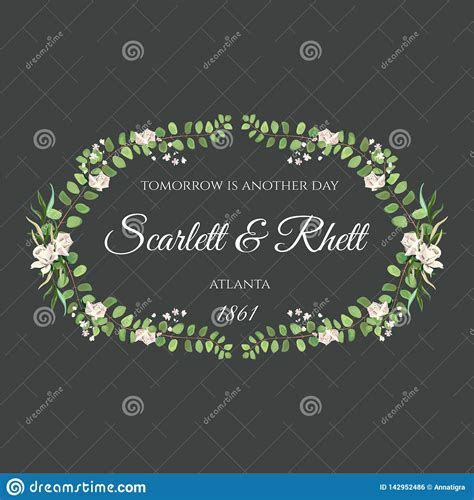 Tarjeta De La Invitaci N De La Boda De Las Rosas Del Vector Para El