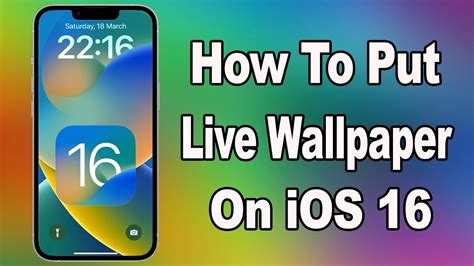 How To Set Live Wallpaper On Iphone Ios Can You Set A Live