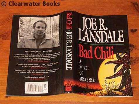 Bad Chili Hap And Leonard Novel Signed By Joe R Lansdale Very