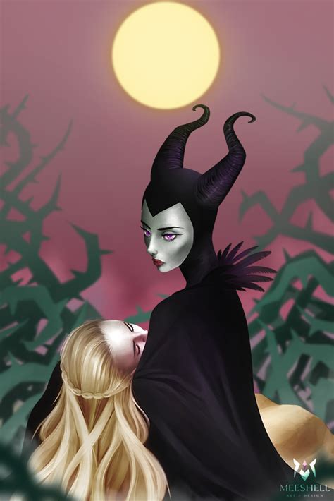 Maleficent's Curse by Meeshell-Art on DeviantArt