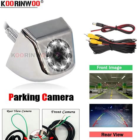 Koorinwoo Intelligent Video Parking Camera With Switch Wire For Front