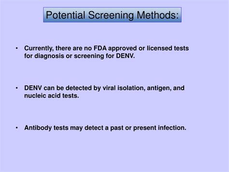 Ppt Dengue Virus And Its Risk To The Us Blood Supply Powerpoint