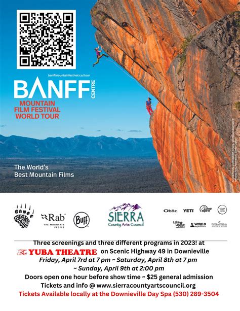 Banff Mountain Film Festival World Tour – KVMR Community Radio