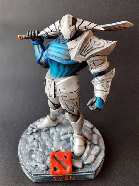 Dota 2 Sven Figure Handcrafted Sculpture With Sword Dota 2 Merch ...