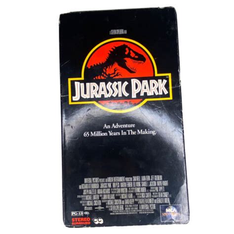 Jurassic Park Vhs 1994 Ebay