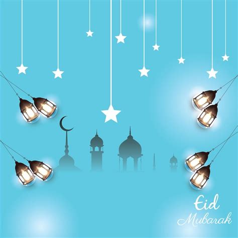 El Dise O De Fondo De Eid Ul Adha Mubarak Vector Premium