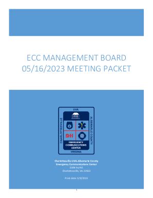 Fillable Online Ecc Management Board Fax Email Print Pdffiller