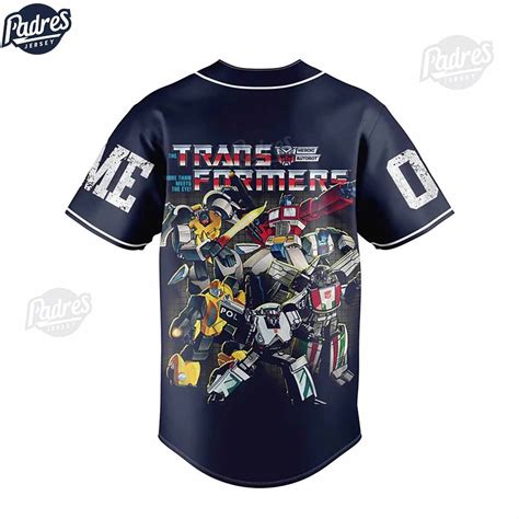 Custom Transformer Baseball Jersey Padres Jersey Oasis Elevate Your