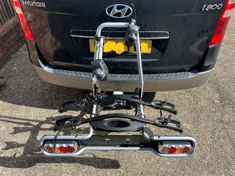 Thule Euroride Towbar Bike Carrier Tilting Four Keys Rack Tow B