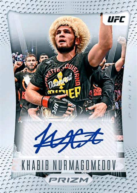 2023 Panini Prizm Ufc Trading Cards Checklist