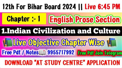 Indian Civilization And Culture Vvi Objective Question Answer Of Th