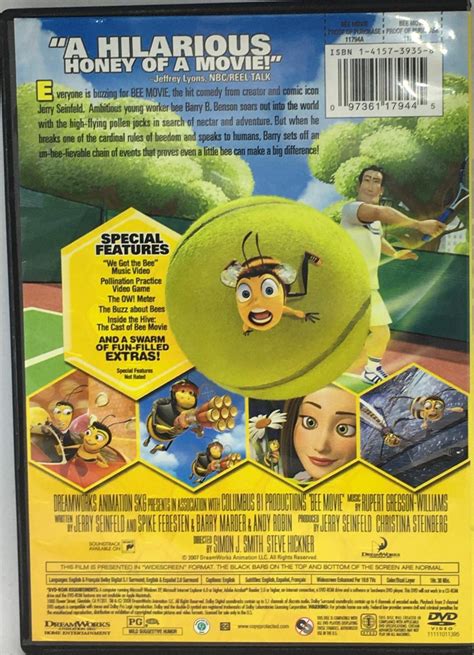 Bee Movie (DVD, 2008, Widescreen) 97361179445 | eBay