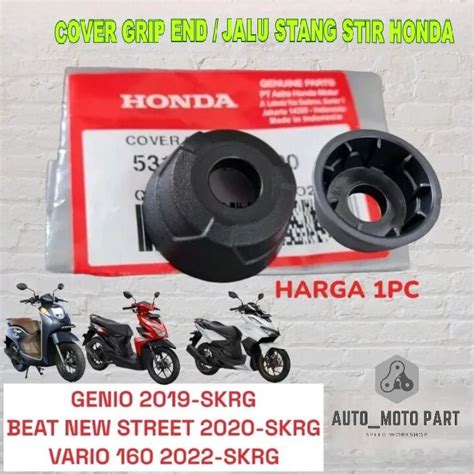 Jual Cover Grip End Jalu Setang Stang Stir Honda Genio Beat New Deluxe