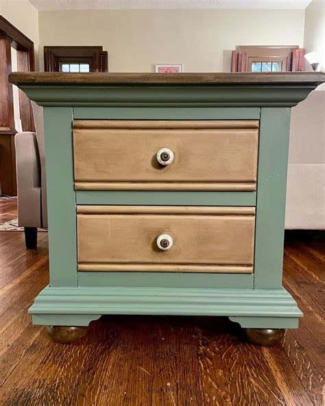 Refinished Nightstand In 2023 Refinished Nightstand Redo Furniture