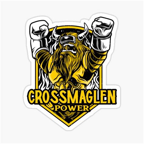 Crossmaglen Power Sticker By Paulireland2022 Redbubble