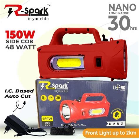 ABS Nano Rechargeable Led Torch Light At 380 Piece In New Delhi ID