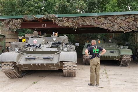 Panzer selber fahren im T 55 1 Selbstfahrer Gotha Thüringen ab