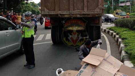 Kecelakaan Maut Di Depan Pasar Jrakah Semarang Pemotor Meninggal