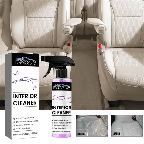 Teissuly Interior Cleaner Seat Cleaner For White Black Cream Vegan