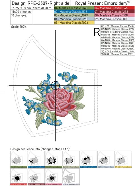 Roses And Forget Me Nots Face Mask For Teens And Adults Machine